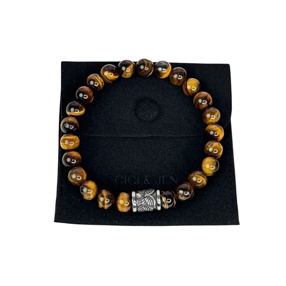 Stainless Steel Beads Bracelet Unisex Large